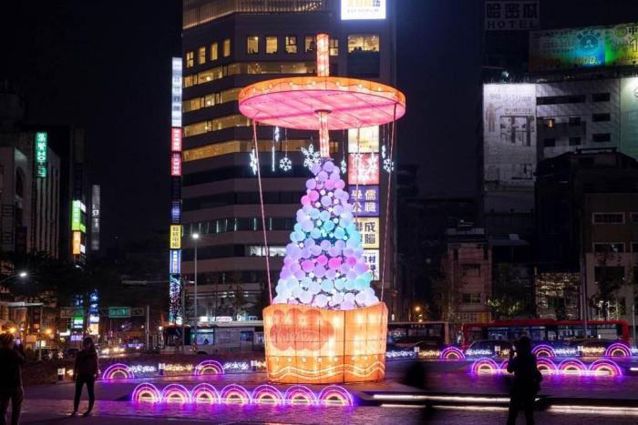 珍珠奶茶聖誕樹