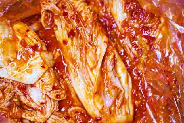 韓式辣白菜製作過程