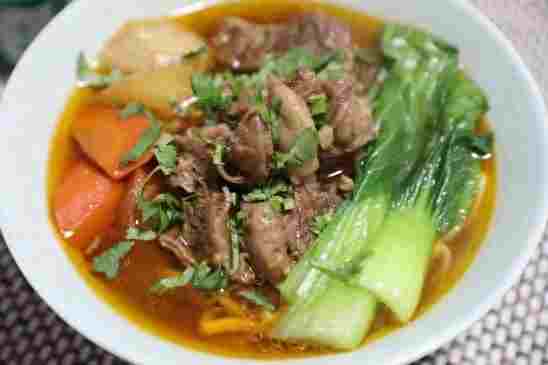 紅燒牛肉麵做法